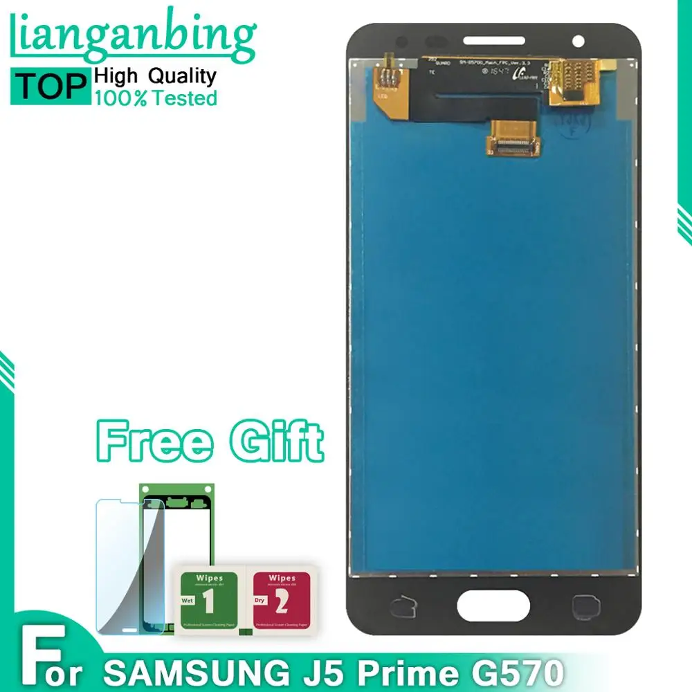 J5 ЖК-дисплей для Samsung Galaxy Prime G570F G570 SM-G570F Новый AMOLED с сенсорным экраном дигитайзер