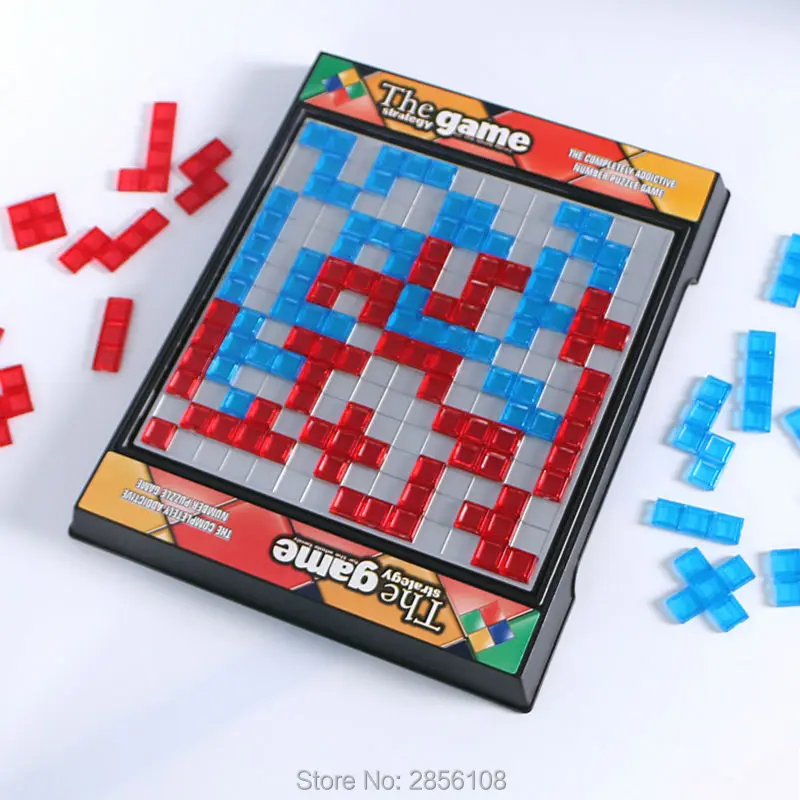 Blokus английская версия стратегия игрушки игры 30*23,5*3 см для всей семьи, полностью привыкание игра-головоломка номер