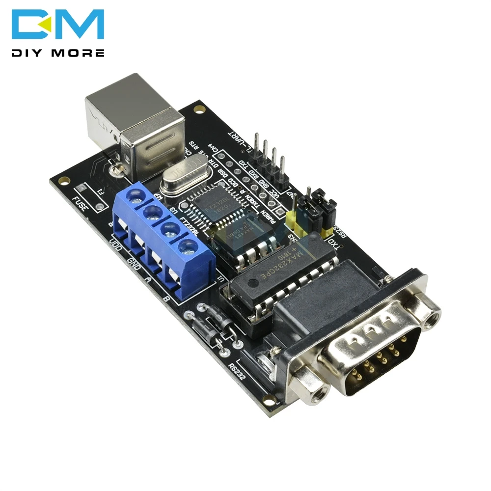 USB к последовательному RS232/UART ttl/RS485 DB9 адаптер конвертер Модуль для FTDI FT232BM/BL обеспечить USB драйвер для Linux для Windows