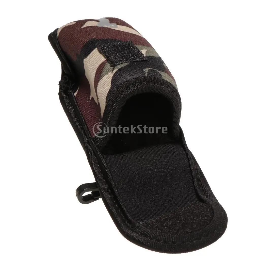 Neoprene Mini Golf Ball Bag Golf Tees Holder Storage Case Carry Pouch with Waist Belt Clip for Training Practice - Choose Color
