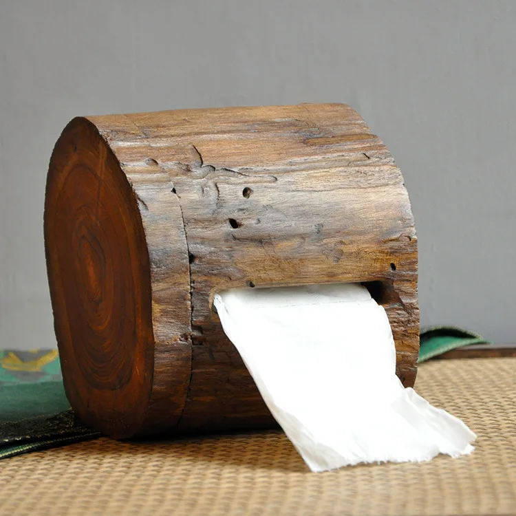 Юго-Восточной Азии древесины искусства коробка ткани Туалетная коробка для хранения изысканный нация художественных промыслов Ретро