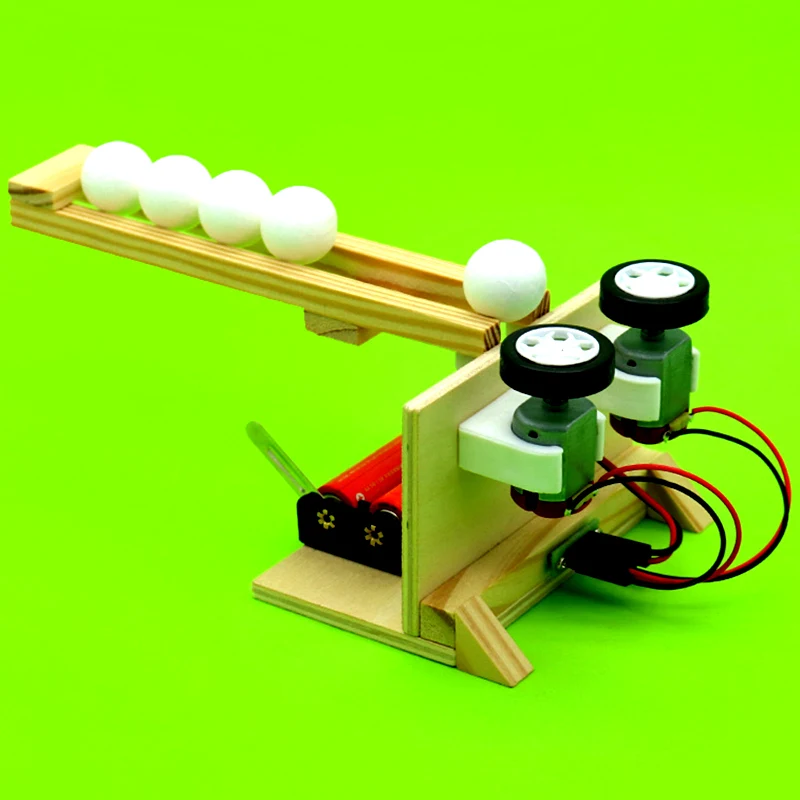 DIY ball пусковая установка детский набор для научных экспериментов сборка