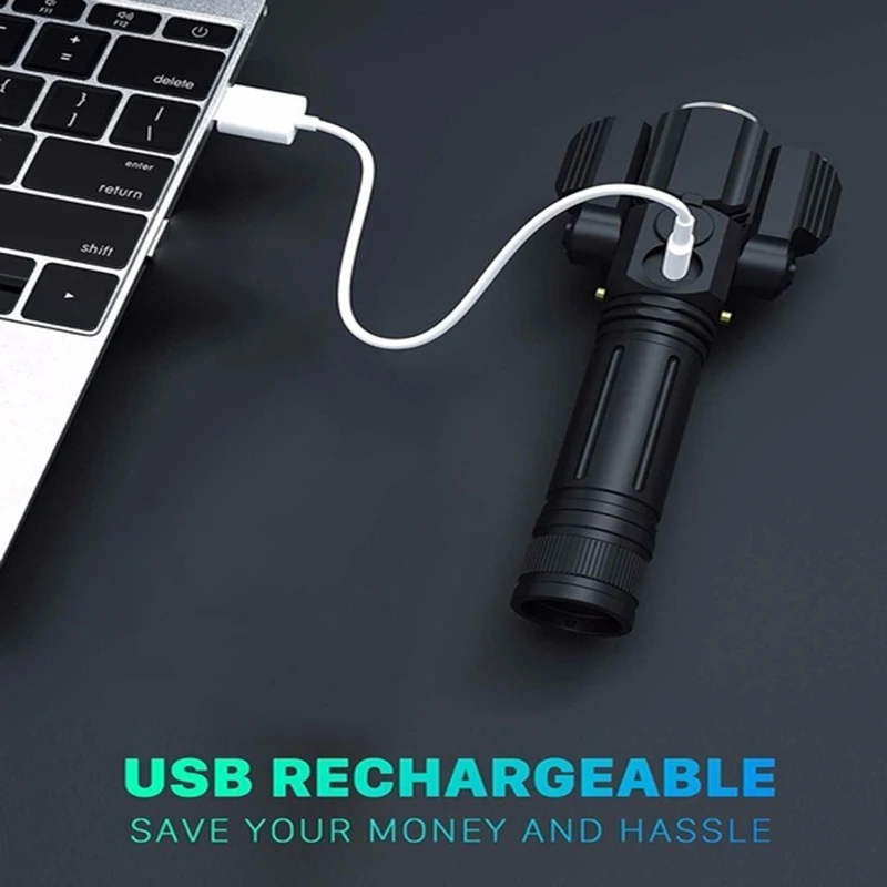 Cheap FTW Bike Light USB Rechargeable 500 Lumens Waterproof Bicycle Front Light Lamp MTB Road Cycling Riding Bike Headlight LED BL2541 1