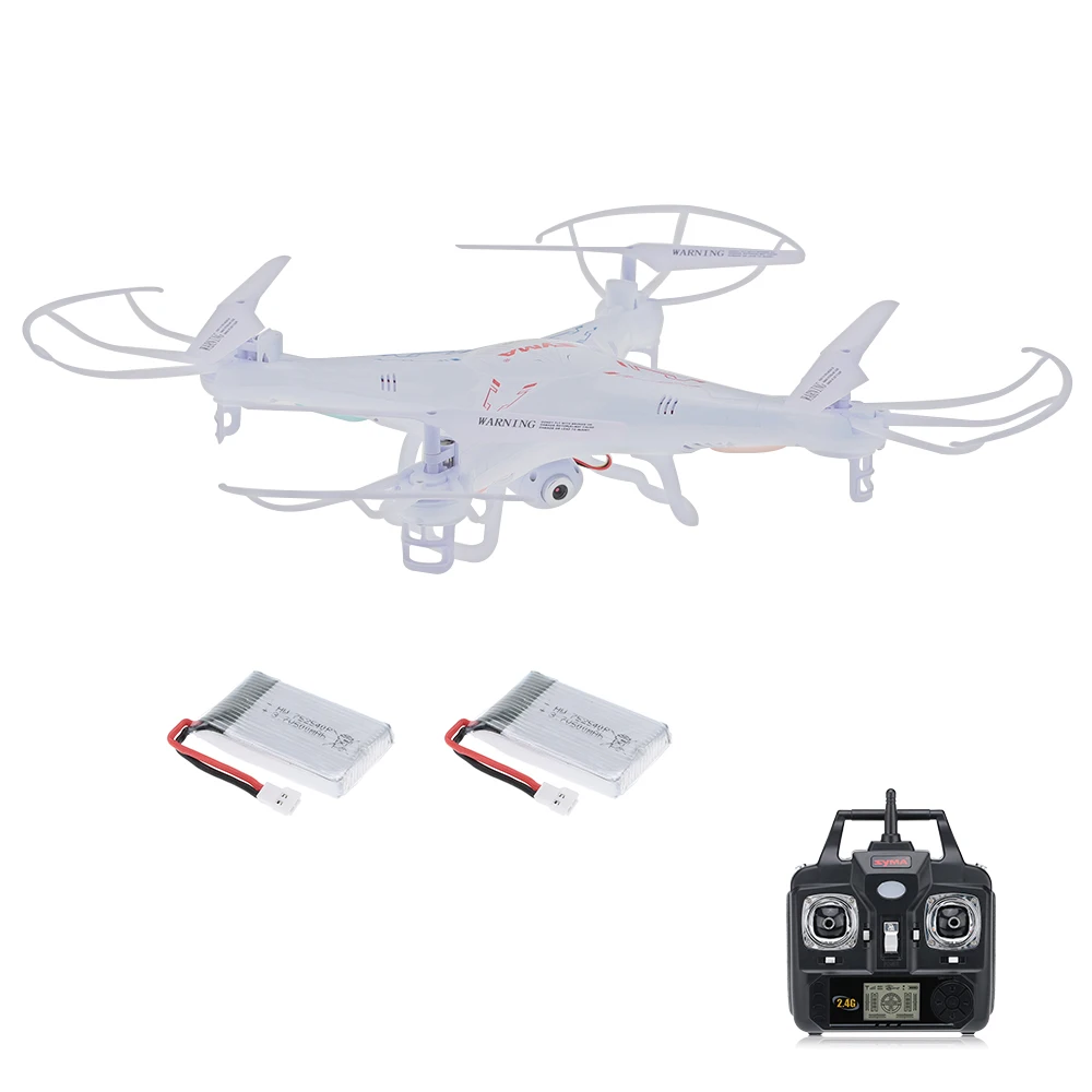 Оригинальный Syma X5C 2 4 ГГц 4CH 6 осевой гироскоп RC Квадрокоптер 2.0MP HD камера Дрон с