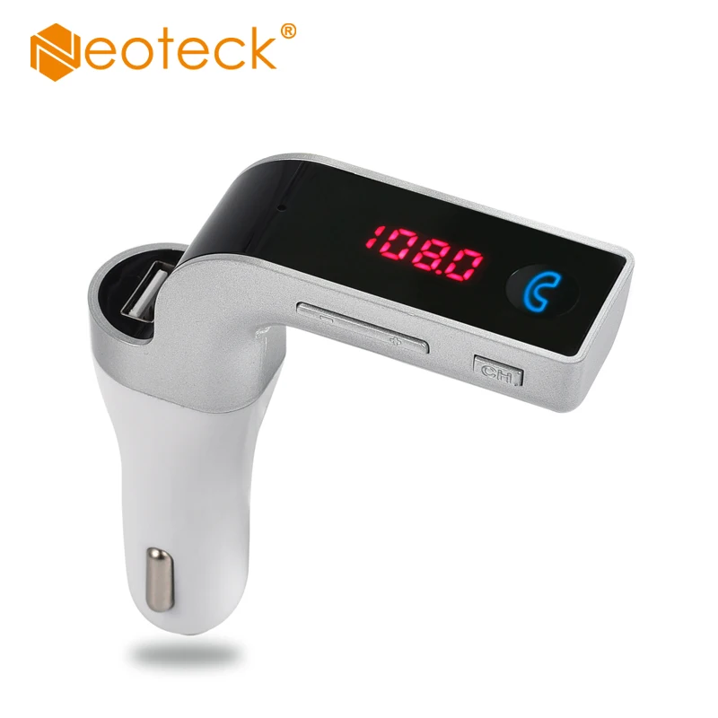 Беспроводной автомобильный FM передатчик Neoteck с ЖК дисплеем и USB