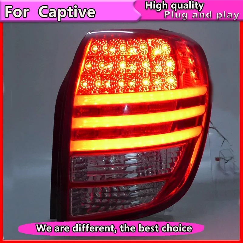 

Car Styling Tail Lamp for Chevrolet Captiva Tail Lights 2008-2016 LED Tail Light Signal LED DRL Stop Rear Lamp Accessories