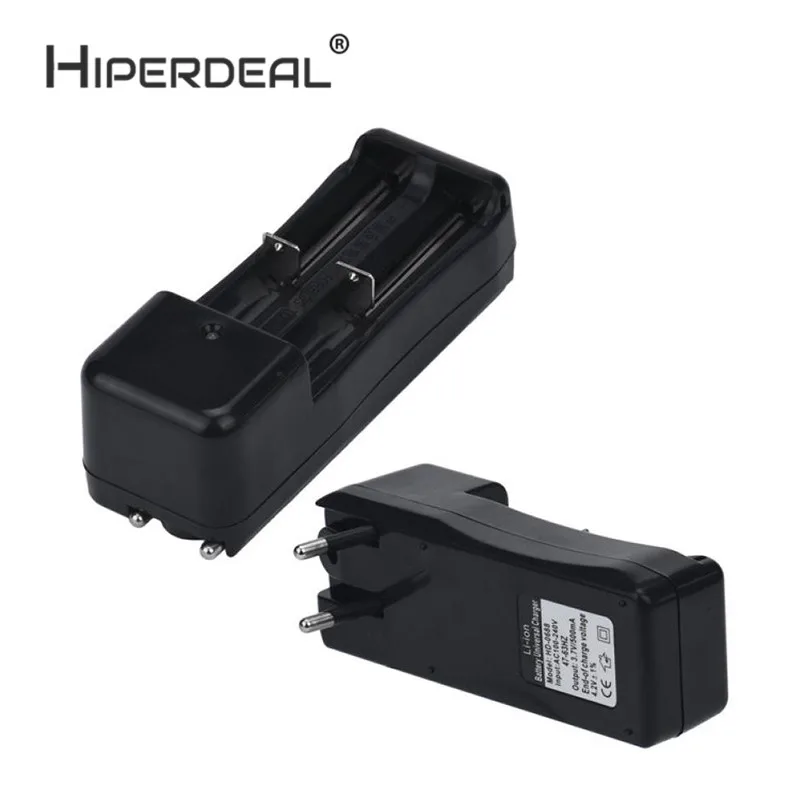 HIPERDEAL универсальное двойное зарядное устройство для 18650 16340 26650 перезаряжаемый 3 7 V
