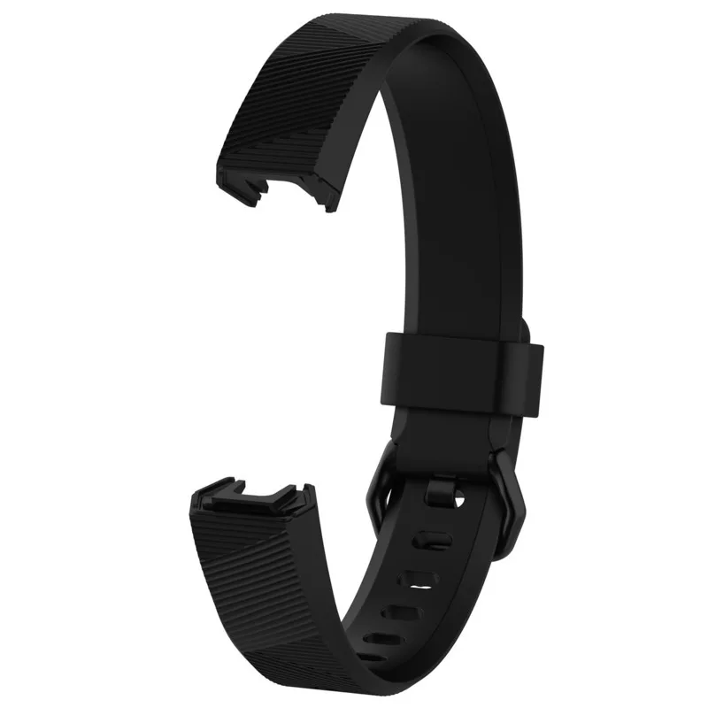 

Soft Silicone Replacement Bands Adjustable Metal Clasp Sport Wrist Strap Bracelet Watch Band For Fitbit Alta HR Wristbands 1EH