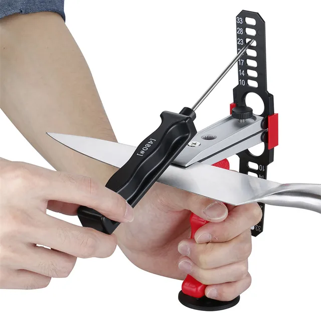 YOYAL Knife Sharpener Professional Kitchen Sharpening System Fix angle