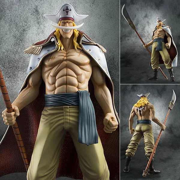 

EMS Shipping Cool Big 13" One Piece POP P.O.P EX Whitebeard - Edward Newgate Young Ver. PVC Action Figure Collection Model Toy