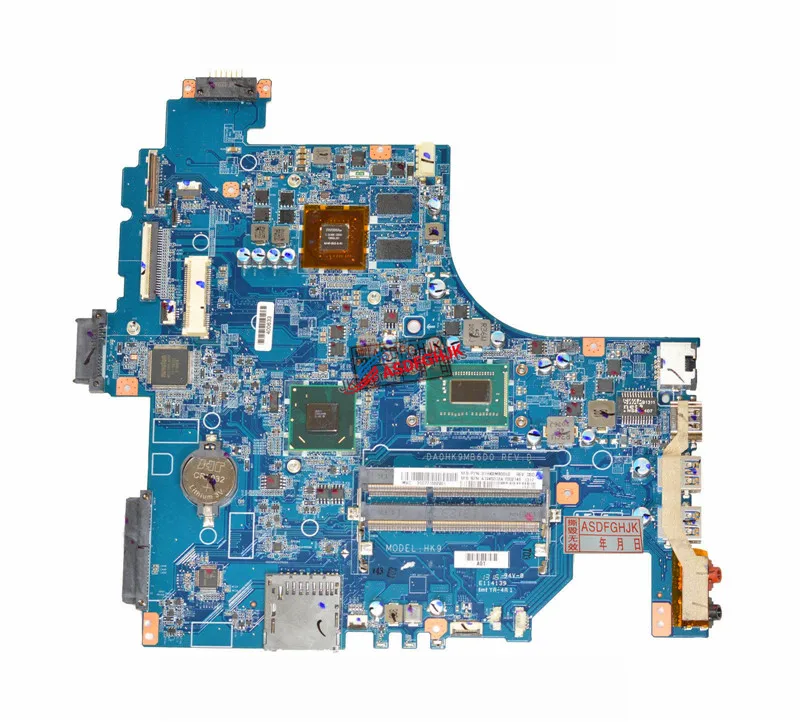  Original FOR Sony FOR VIAO Fit SVF152 Laptop Motherboard i7-3537U 2.0Ghz CPU A1945012A DA0HK9MB6D0 