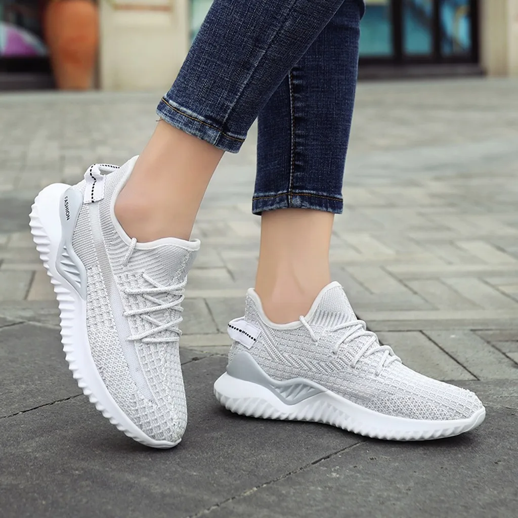 

basket femme Fashion Outdoor Women Shoes Mesh Casual Sports Shoes Sole Summer Running Shoes chaussures femme ete #4