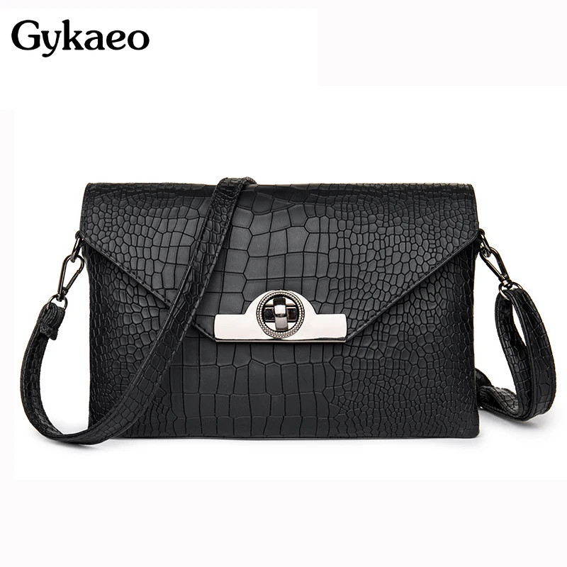 جديد أزياء سوداء صغيرة حقيبة المرأة حقيبة ساع لينة بو الجلود رفرف Crossbody حقيبة للنساء براثن محفظة Bolsas Femininas