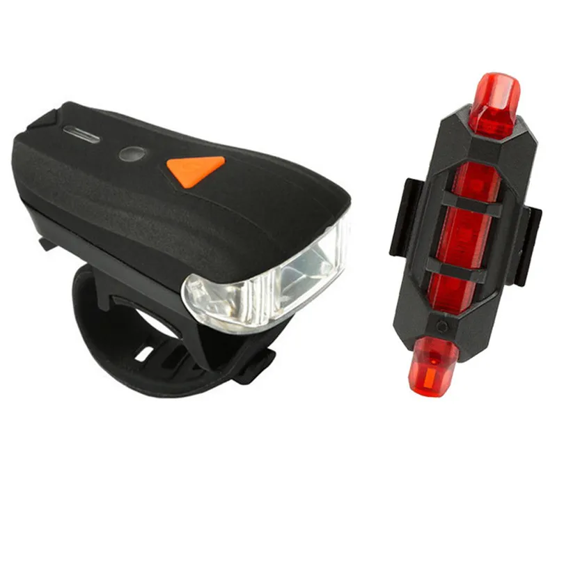 USB Rechargeable bicycle kit Bike LED rechargeable Head Front Light and rechargeable Rear Tail Lamp Set new A30 USB Rechargeable bicycle kit Bike LED rechargeable Head Front Light and rechargeable Rear Tail Lamp Set new A30