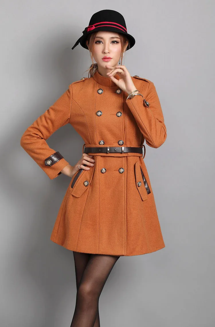Ladies Wool Swing Coat | Fashion Women's Coat 2017