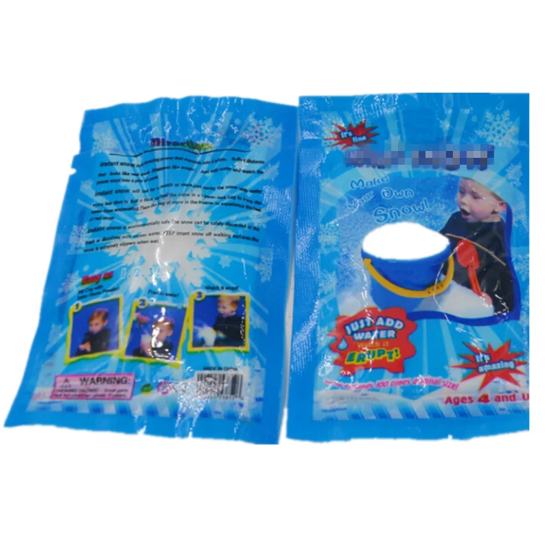 

1Pack Christmas Artificial Snowflakes Fake Magic Instant Snow Festival Party Decorations For Wedding Artificial Snow Child play