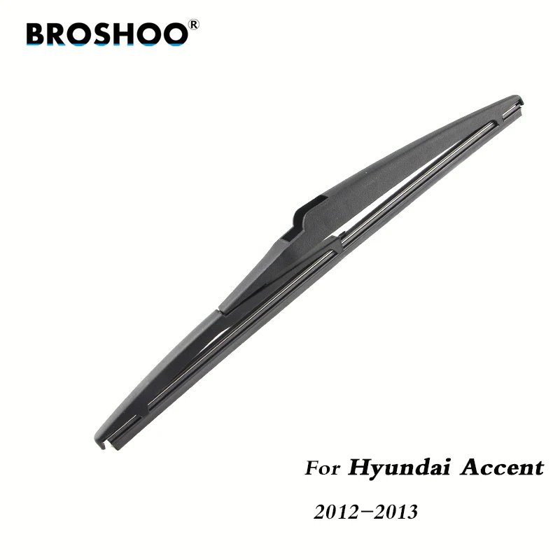 BROSHOO Car Rear Wiper Blades Back Windscreen Wiper Arm For Hyundai Accent Hatchback (2012 2013 2013 Hyundai Accent Hatchback Windshield Wiper Size