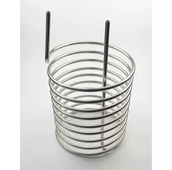 

25' Stainless Steel Immersion Wort Chiller Pre-Chiller wort cooling coil for homebrew beer wort chiller for moonshine beer bar