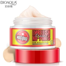 BIOAQUA Çıplak makyaj Kapatıcı Kozmetik Baz Likit Fondöten Görünmez Gözenekler Krem Doğal Uzun Ömürlü BB Krem Yüz Bakımı(China)