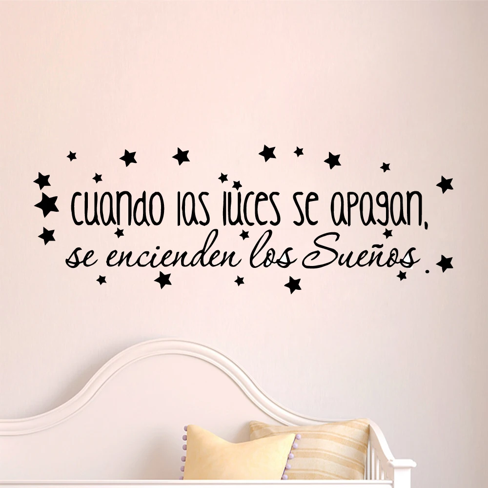 

Funny Quote Stars Waterproof Wall Stickers Wall Art Decor For Kids Rooms Decoration Removable Decor Wall Decals