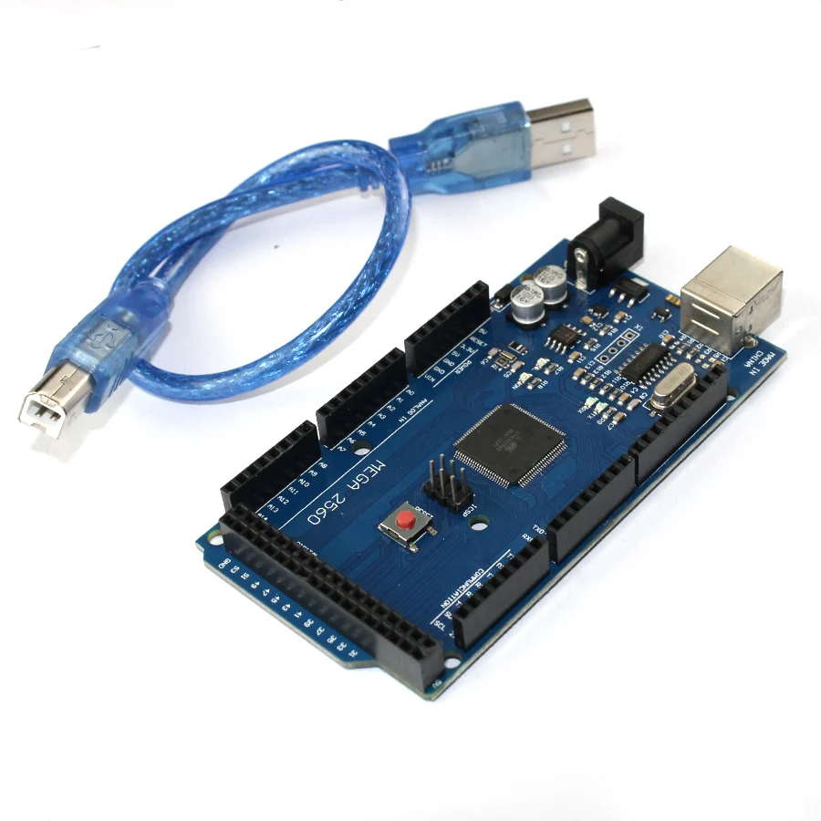 Для arduino Nano MEGA2560 REV3 ATmega2560 16AU CH340G плата MEGA 2560 R3 AVR USB для разработки diy электронный