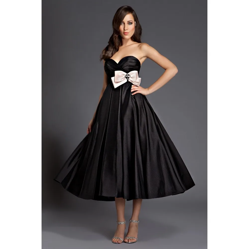 New arrival elegant sweetheart off shoulder mid calf length mother of