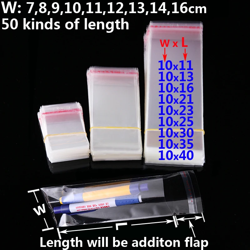 

Clear Small Plastic Bags for Candy Christmas Birthday Party Decor Poly Bag Self Sealing Resealable Toy Gift Cookie Packaging Bag