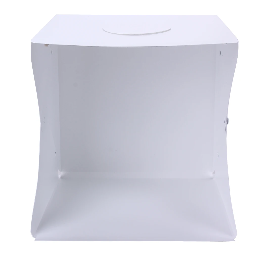 

40cm Mini Portable Photo Studio Light Room Box LED Cube Table Top Shooting Photography Kits with LED Light with Backdrops Large
