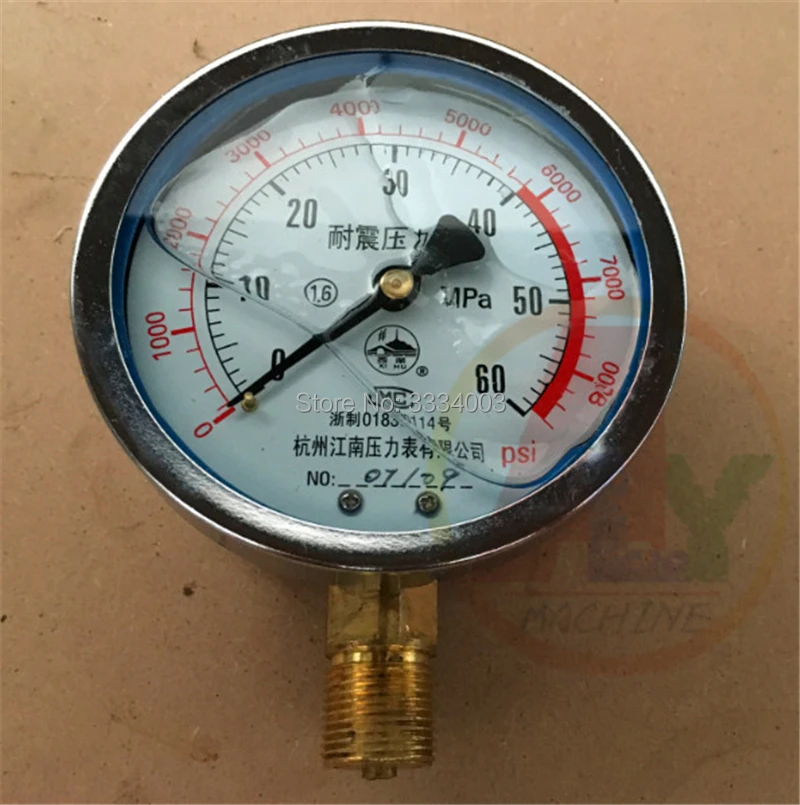 Манометр для топливной системы 0 60 МПа M20X1.5 600 бар Common Rail гидравлический манометр