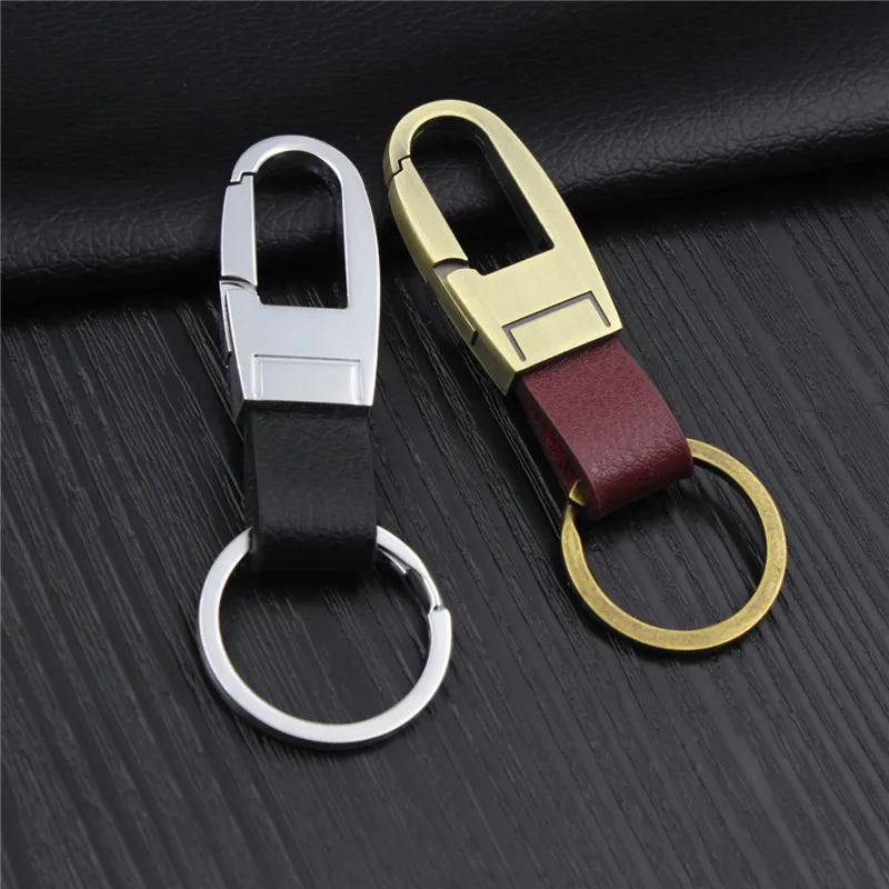 

Fancy&Fantasy 2017 New Creative Men Keychain Key Chain Leather keychain Key Ring Car Key Chains For Men Silver Plated Key Gifts