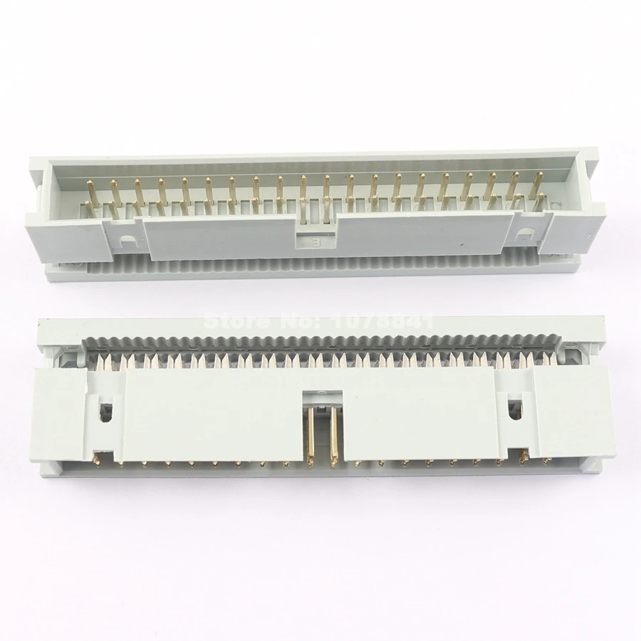 

10 Pcs Per Lot 2.54mm Pitch 2x20Pin 40 Pin Male Straight IDC Box Header Cable Connector