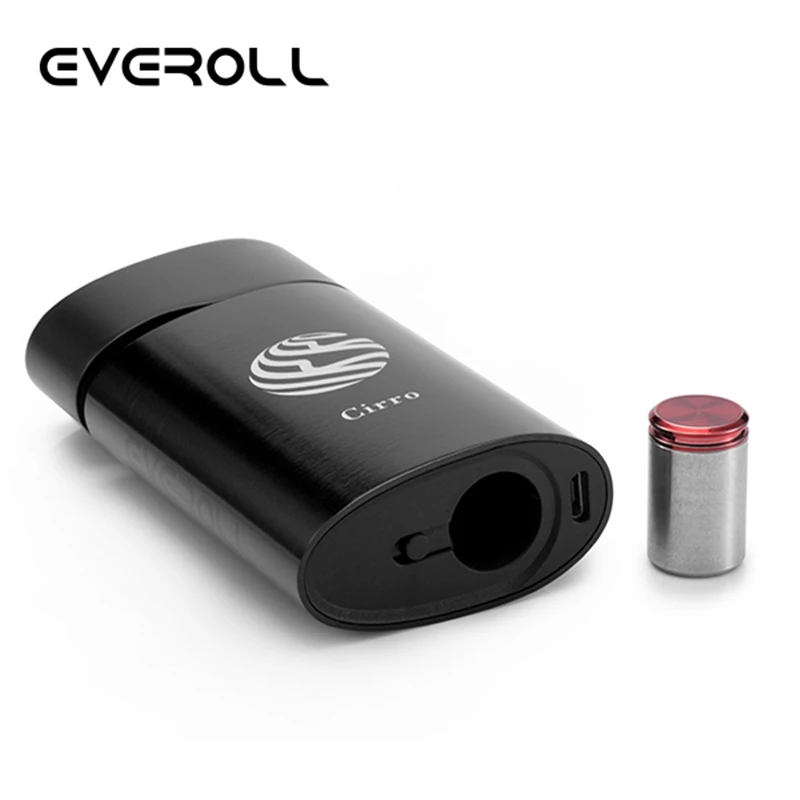 

2019 NEW Dazzvape Cirro Dry Herb E cigarette Vape Temperature Control Titan Vaporizer 1600mah Battery grinder Chamber Herbal