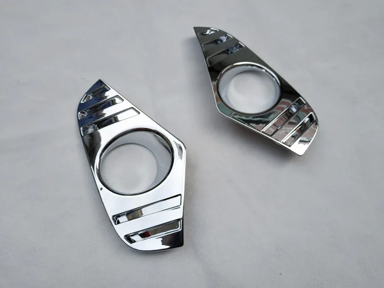 for toyota rav4 rav 4 xa50 2019 2020 Front fog light trim cover car accessories  plastic Chrome