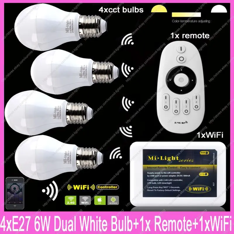Lâmpadas Led e Tubos 4x e27 mi. light 6 Tensão : 110-240v