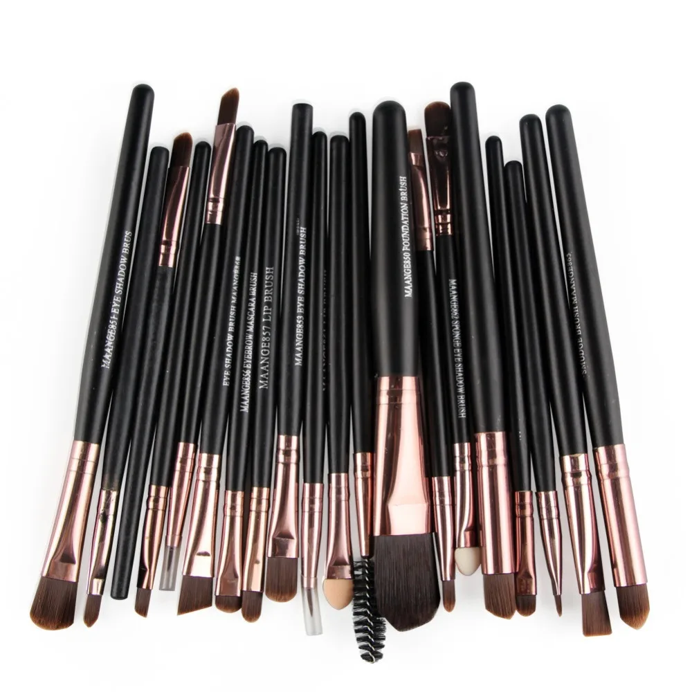 MAANGE-20pcs-Makeup-Brushes-Set-Powder-Foundation-Concealer-Brushes-Face-Contour-make-up-kwasten-Nylon-Hair (2)