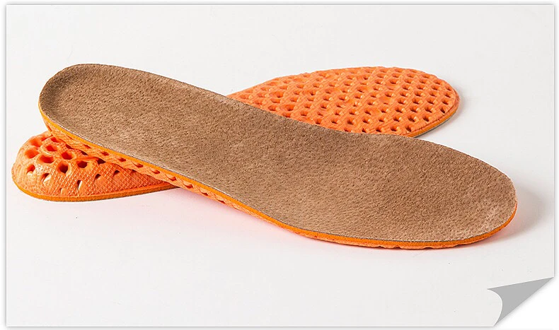 1 пара детских носков унисекс Высота Увеличение Стельки кожи пот-абсорбент дезодорант дышащие туфли-лодочки Pad Вставки Уход за ногами площадку для Для мужчин Для женщин