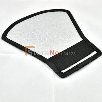 

Camera Hot Flash diffuser softbox silver/white reflector for SB-600 SB-800 SB-900 Pentax Yongnuo Free Shipping