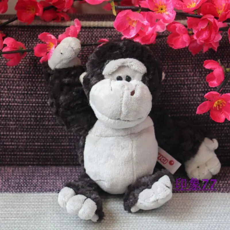 25 см Германия красивая кукла-орангутан обезьянка изумрудная плюшевая игрушка