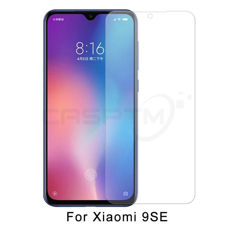 Casptm 9H твердость закаленного стекла для Xiaomi Mi 9 с точными отверстиями Защитная