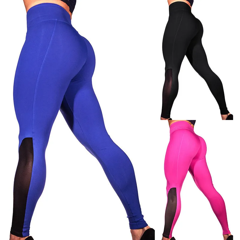 Buy bikicoco 2017 NEW S XXXL women mesh splicing yoga