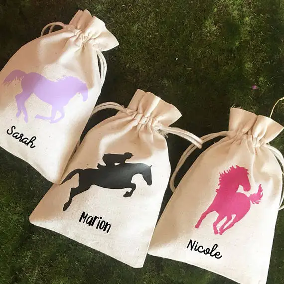 

custom name cowgirl Pony birthday baby shower treart goodie favor bags baptism wedding Hangover Survival Kit party Candy pouches