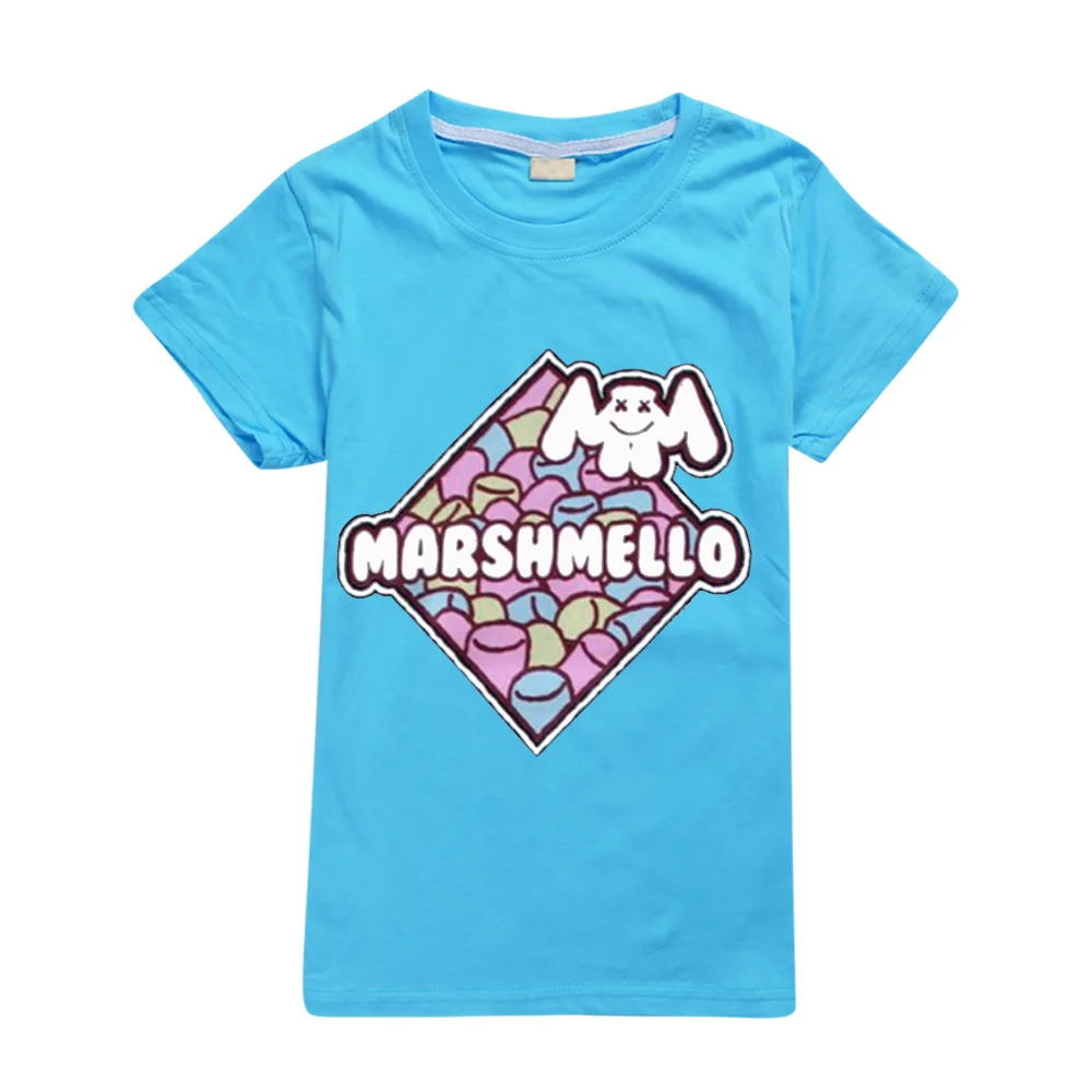 Modis dj marshmello Kids t shirts hoodie clothes Child Black New summer top Short Sleeve T-shirt for Girls Boys 100%cotton Modis dj marshmello Kids t shirts hoodie clothes Child Black New summer top Short Sleeve T-shirt for Girls Boys 100%cotton