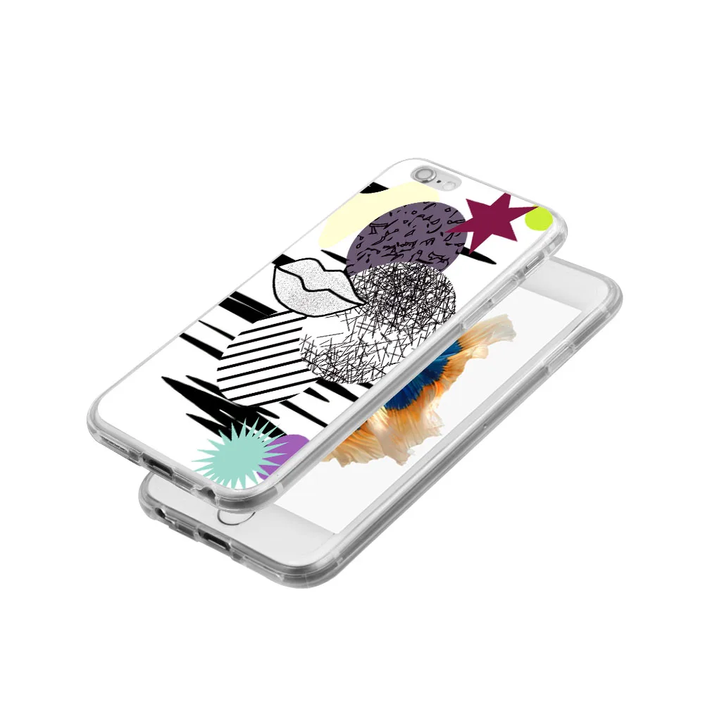 Звезда губ абстрактным принтом телефон чехол для iPhone 5C 7|cover for iphone|cover iphone 5ccase cover |