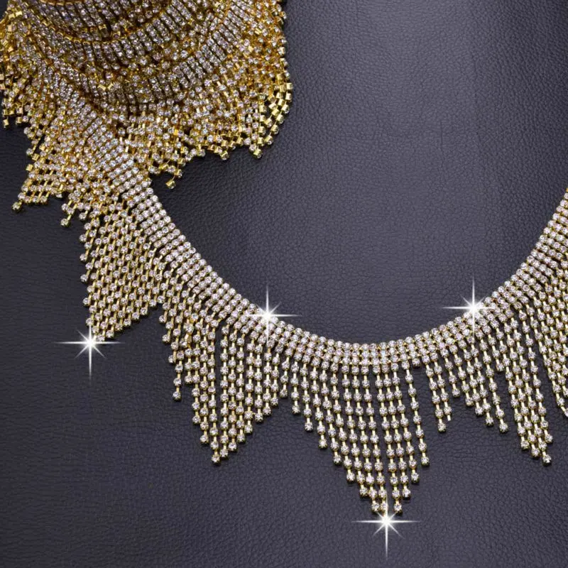 Tassel Rhinestone Trim (2)