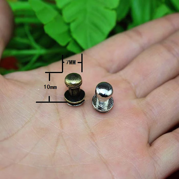 

7*10mm Antique Zinc alloy monk head handle Pacifier nails knobs pull jewelry box small cases Mini handle