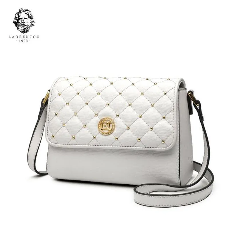 Messenger pink Sacs Paquet Wine white Laorentou Carré Marque Petit Sac 2018 Nouvelle De Épaule Red Main À black Mode KF1Jlc