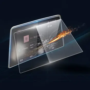 

8 Inch Car GPS Navigation Screen Steel Protective Film Sticker for Peugeot 3008 4008 5008 2017 2018 Car Interior Accessories