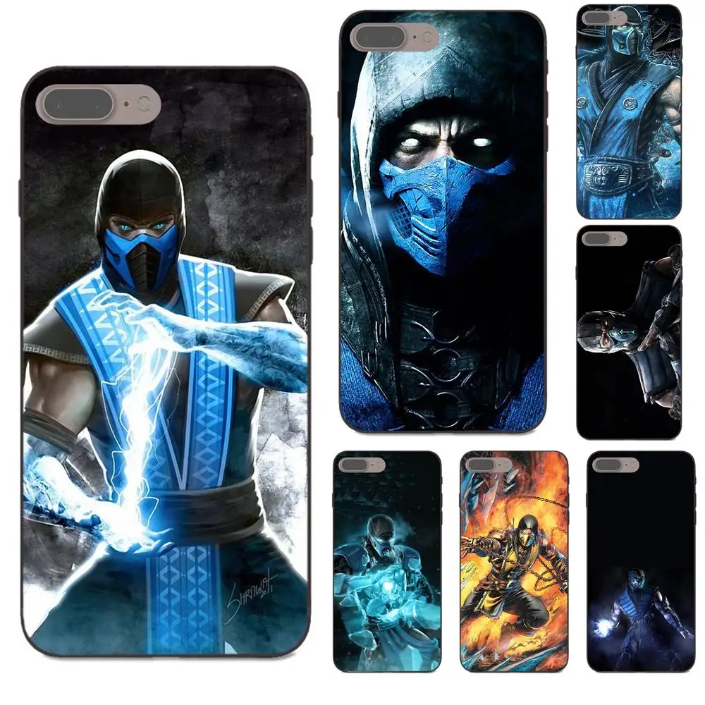 

For Xiaomi Redmi Note 2 3 4 4A 4X 5 5A 6 6A Plus Pro S2 Y2 TPU Phone Cases Sub-zero - Mortal Kombat X