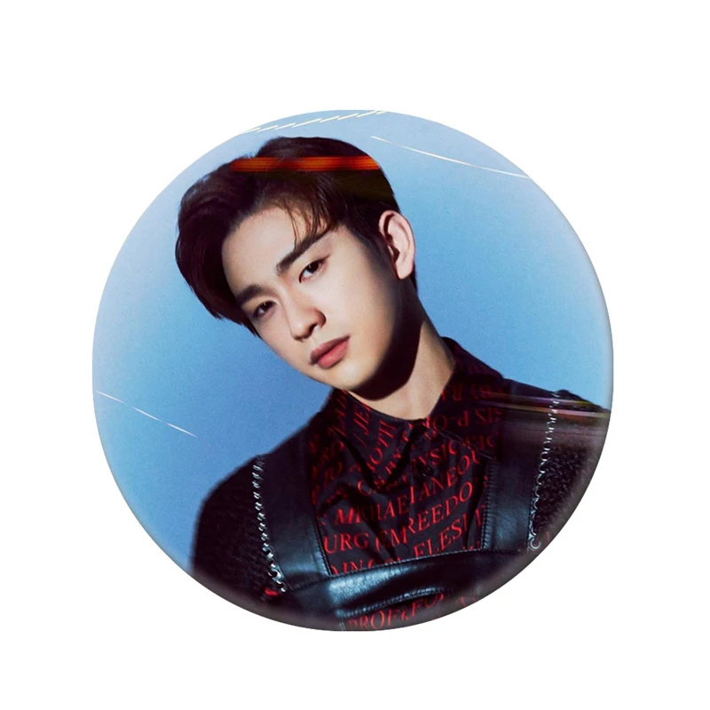 Новая мода KPOP GOT7 значки 7 для нагрудных булавок брошь JaeHyun MARK Chenle Haechan JENO