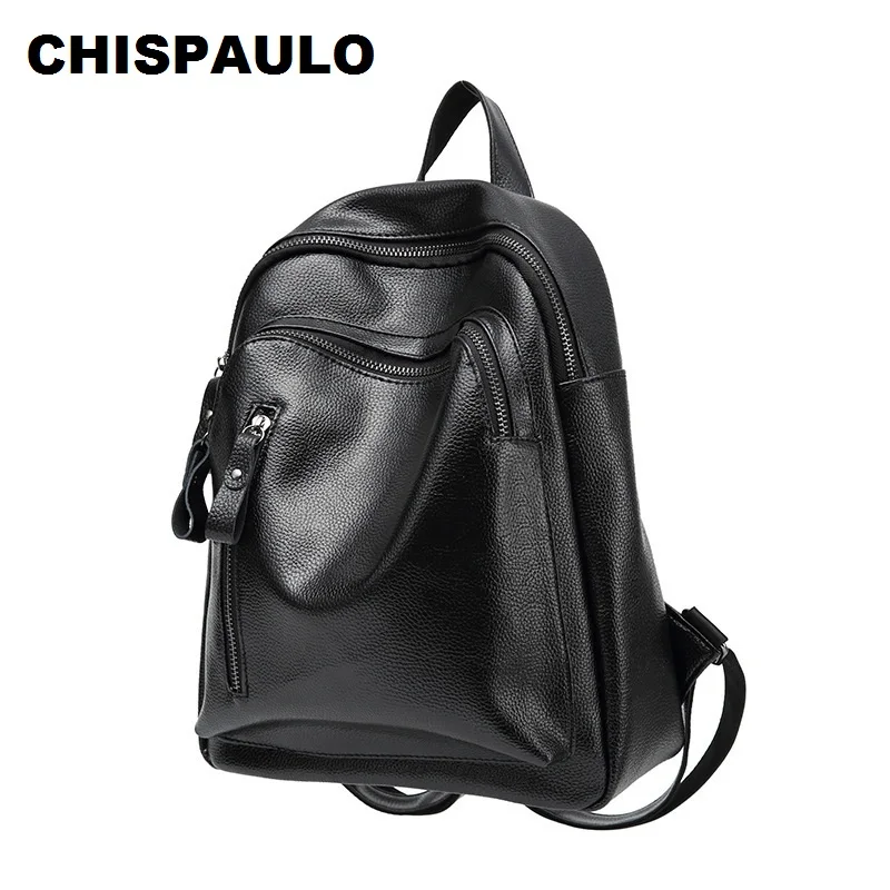 

2017 Women Backpack Genuine Leather Kanken Backpacks For Teenage Girls Vintage Woman Backpacks Women's Shoulder Travel Bag N127